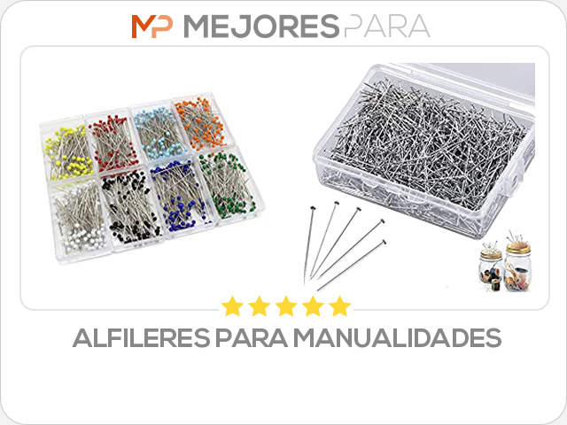 alfileres para manualidades