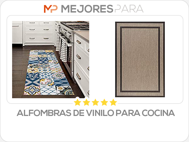 alfombras de vinilo para cocina