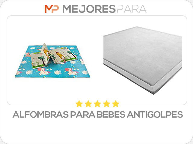 alfombras para bebes antigolpes