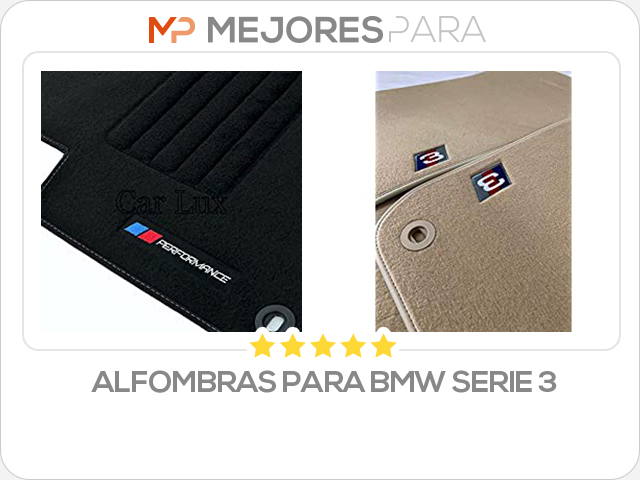 alfombras para bmw serie 3