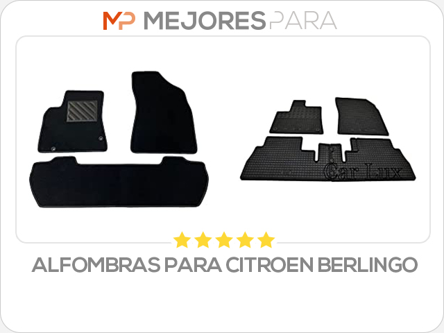 alfombras para citroen berlingo