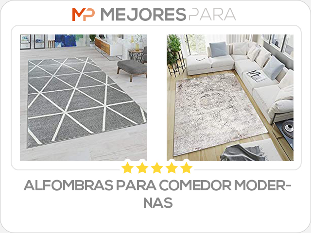 alfombras para comedor modernas