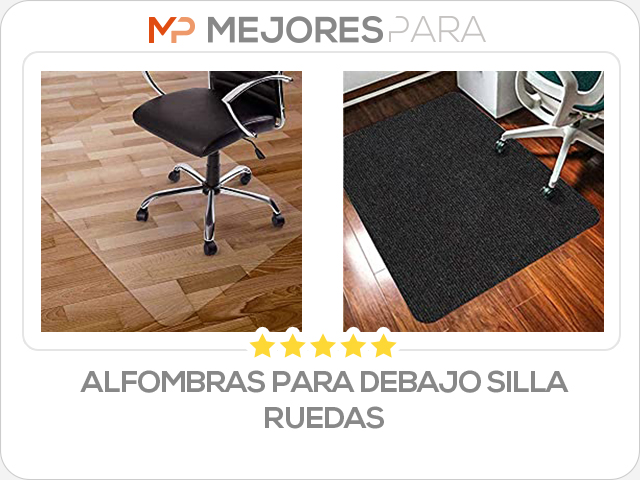 alfombras para debajo silla ruedas