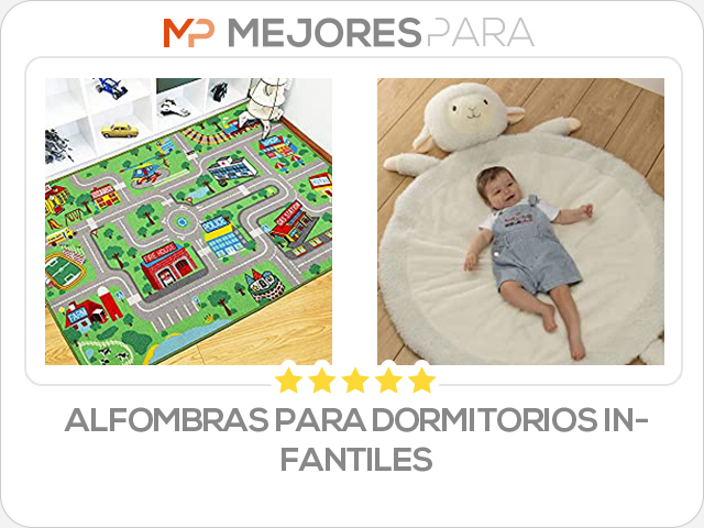 alfombras para dormitorios infantiles