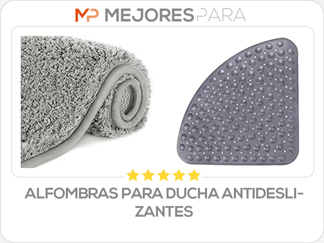 alfombras para ducha antideslizantes