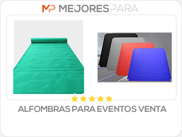 alfombras para eventos venta