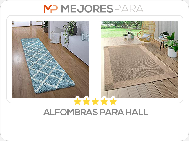 alfombras para hall