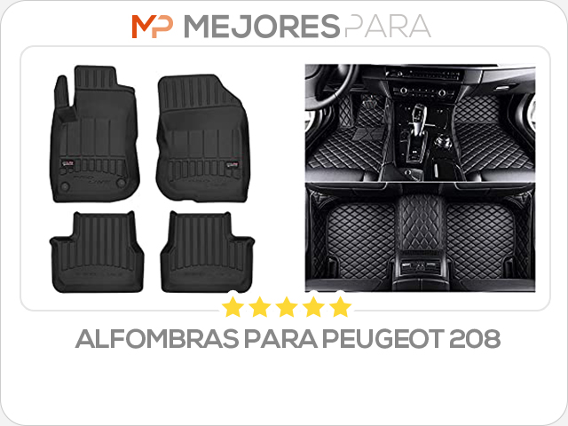 alfombras para peugeot 208