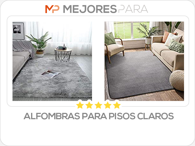 alfombras para pisos claros