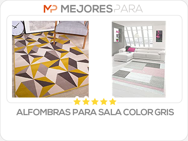 alfombras para sala color gris