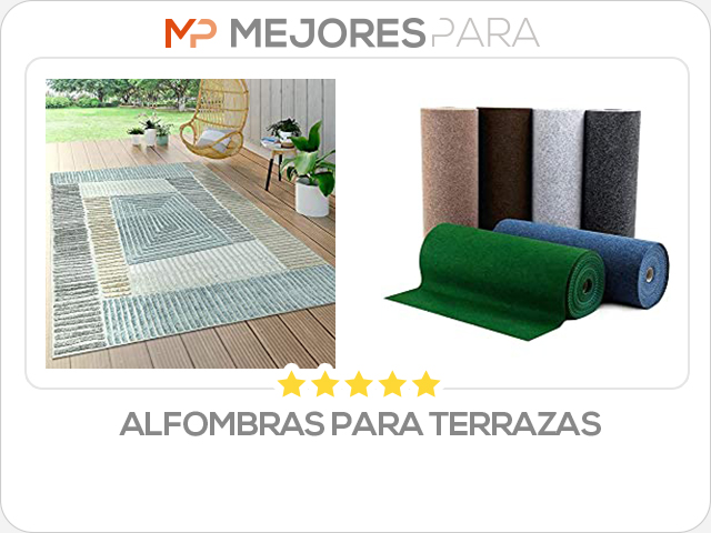 alfombras para terrazas