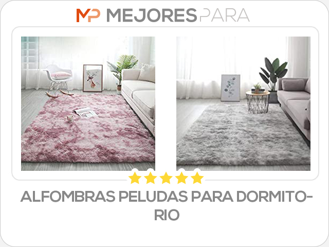 alfombras peludas para dormitorio