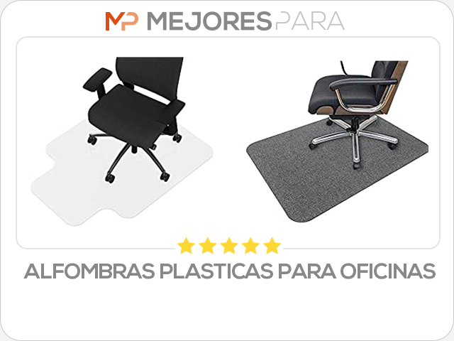 alfombras plasticas para oficinas