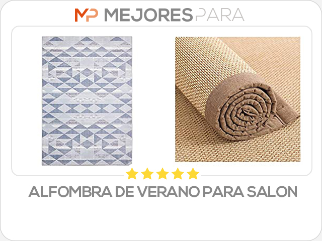 alfombra de verano para salon