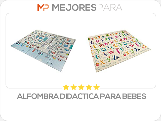 alfombra didactica para bebes