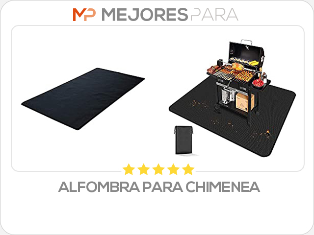 alfombra para chimenea