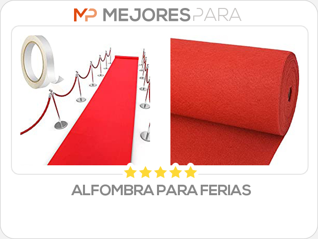 alfombra para ferias