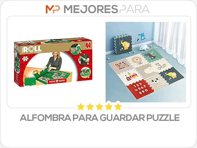 alfombra para guardar puzzle