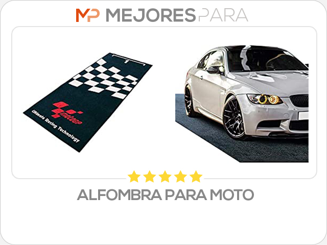 alfombra para moto