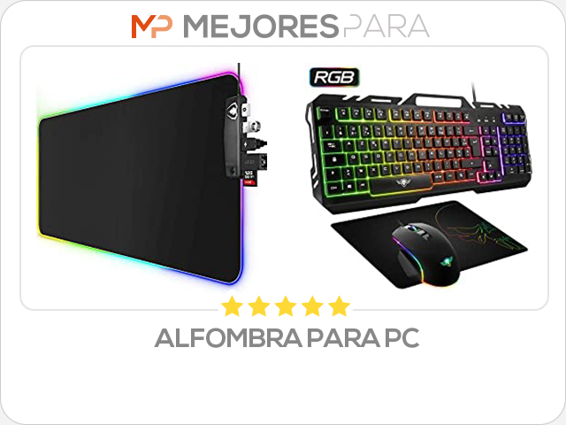 alfombra para pc