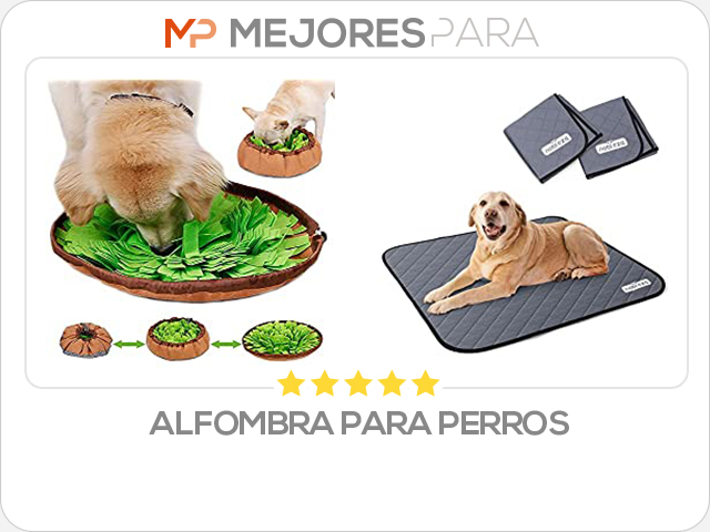 alfombra para perros