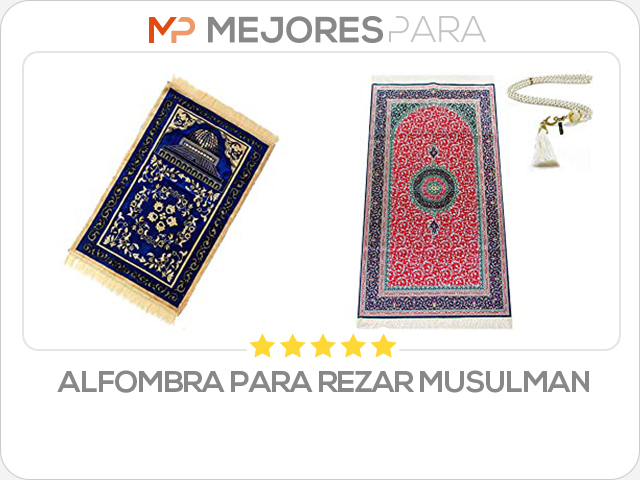 alfombra para rezar musulman