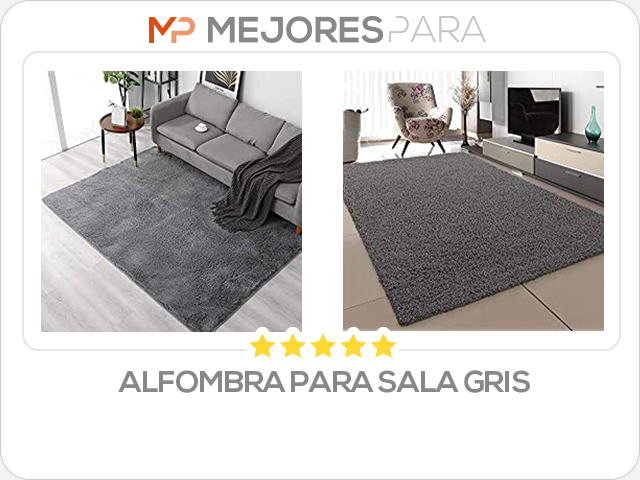 alfombra para sala gris