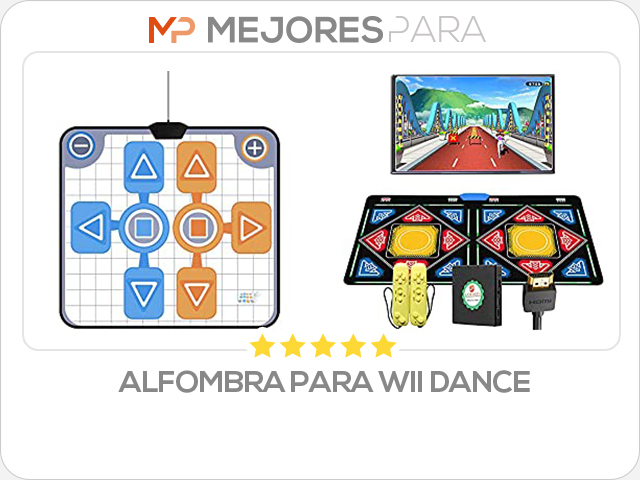 alfombra para wii dance