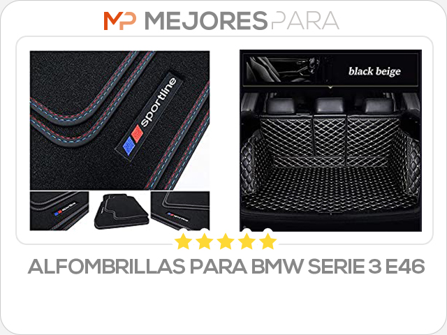 alfombrillas para bmw serie 3 e46