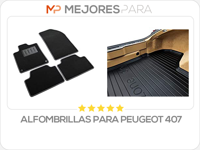 alfombrillas para peugeot 407