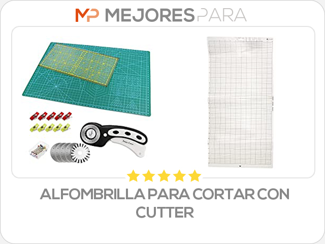 alfombrilla para cortar con cutter