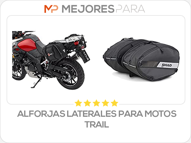 alforjas laterales para motos trail