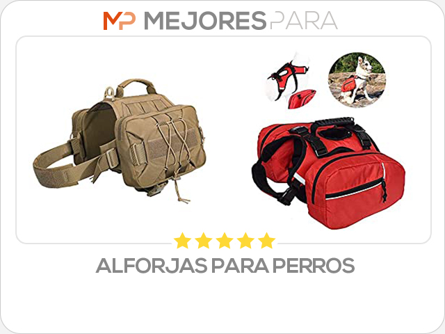 alforjas para perros