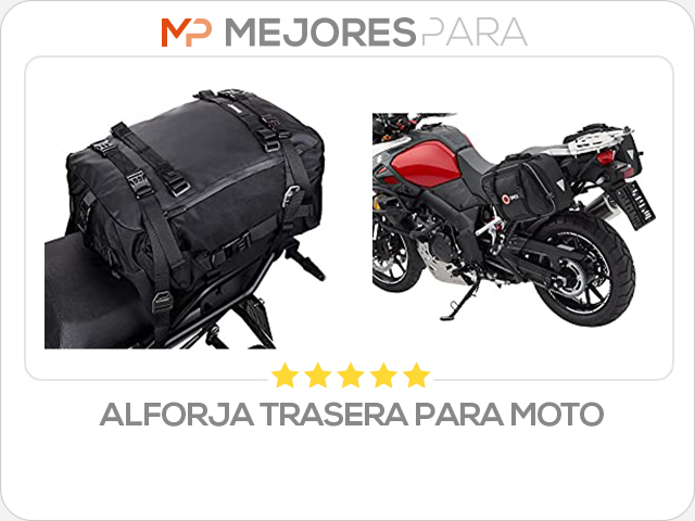 alforja trasera para moto