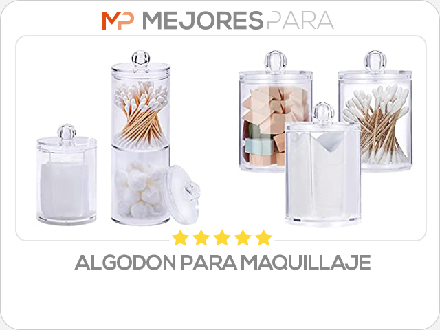 algodon para maquillaje