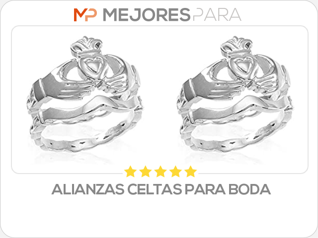 alianzas celtas para boda