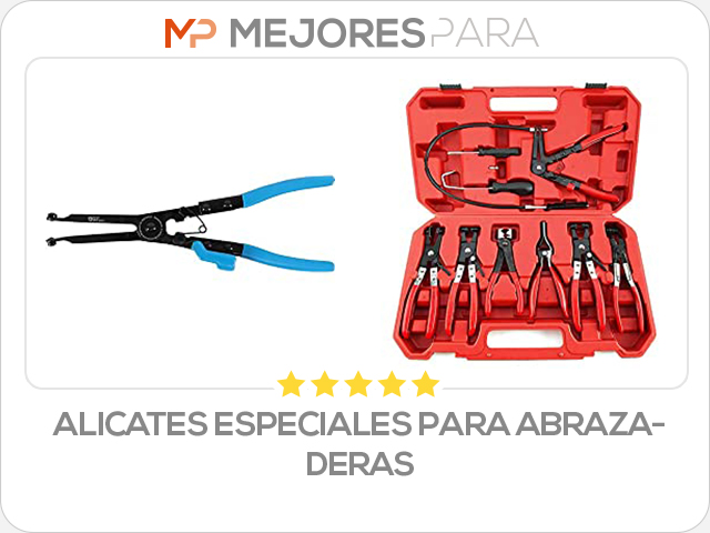 alicates especiales para abrazaderas