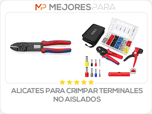 alicates para crimpar terminales no aislados