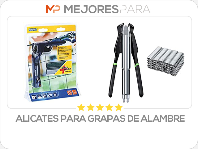 alicates para grapas de alambre