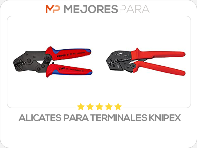 alicates para terminales knipex