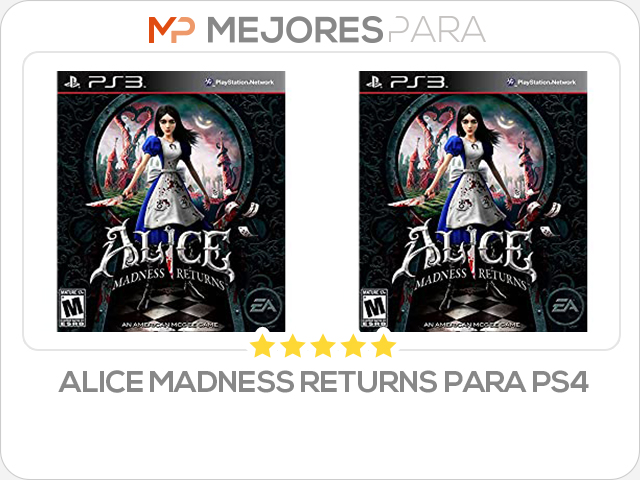 alice madness returns para ps4