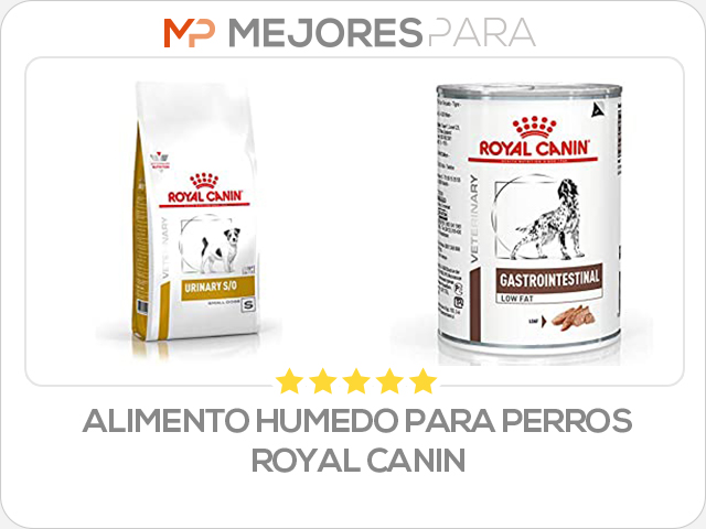 alimento humedo para perros royal canin