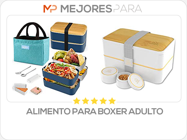 alimento para boxer adulto