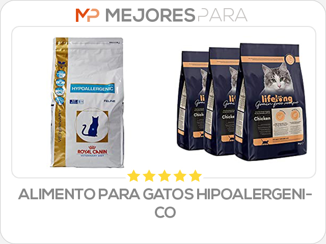 alimento para gatos hipoalergenico