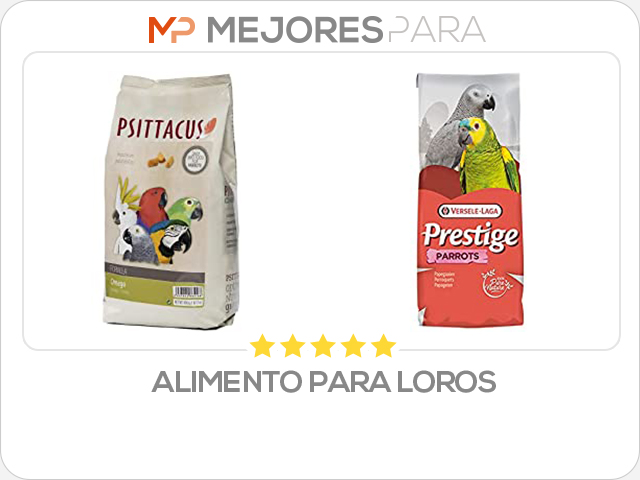 alimento para loros