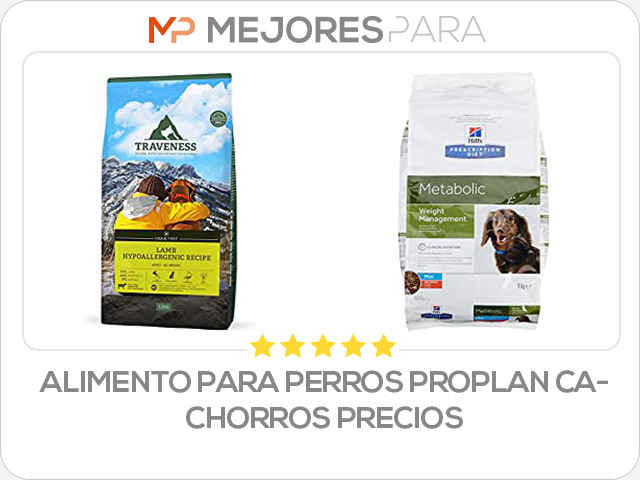 alimento para perros proplan cachorros precios