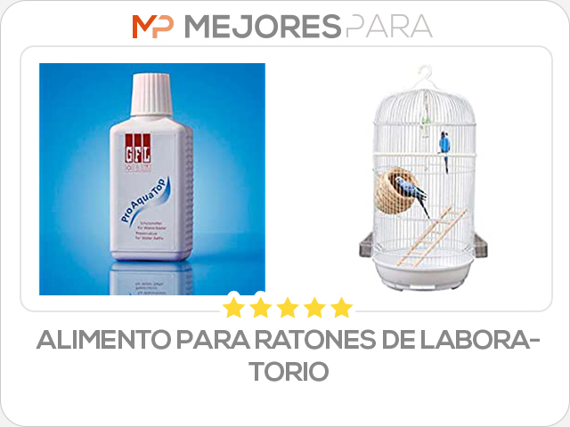 alimento para ratones de laboratorio