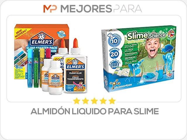 almidón liquido para slime