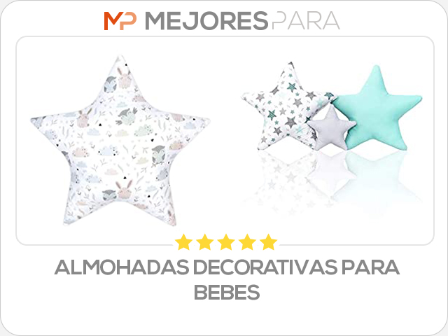 almohadas decorativas para bebes