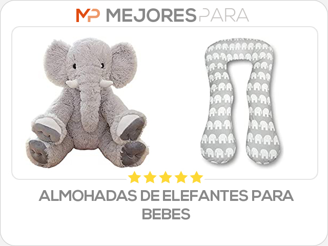 almohadas de elefantes para bebes